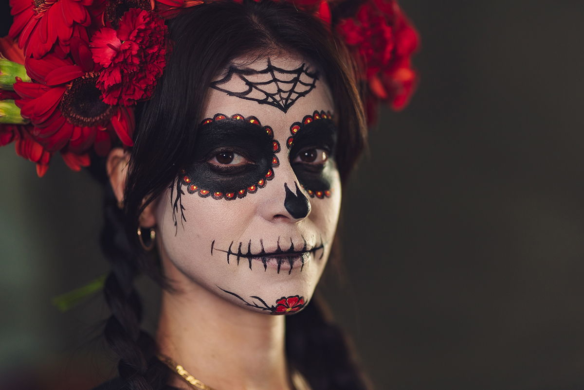 Sminkning halloween